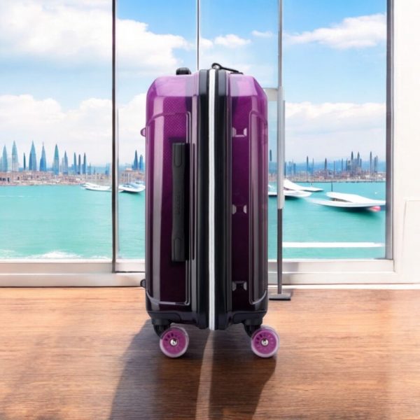Delsey Βαλίτσα καμπίνας 55cm Rempart Transculent Purple - Image 4