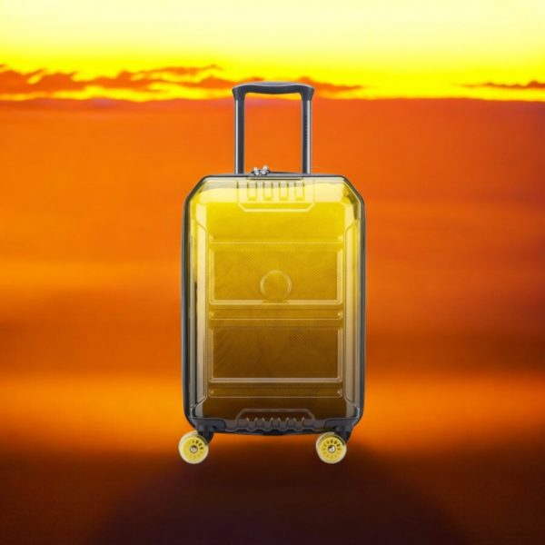 Delsey Βαλίτσα καμπίνας 55cm Rempart Transculent Yellow - Image 2