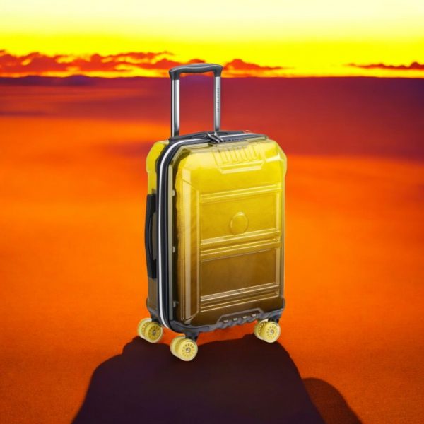 Delsey Βαλίτσα καμπίνας 55cm Rempart Transculent Yellow - Image 3
