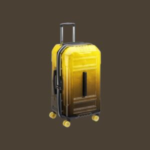 Delsey Rempart Μεγάλη Βαλίτσα 73x41.5x37cm Κίτρινη