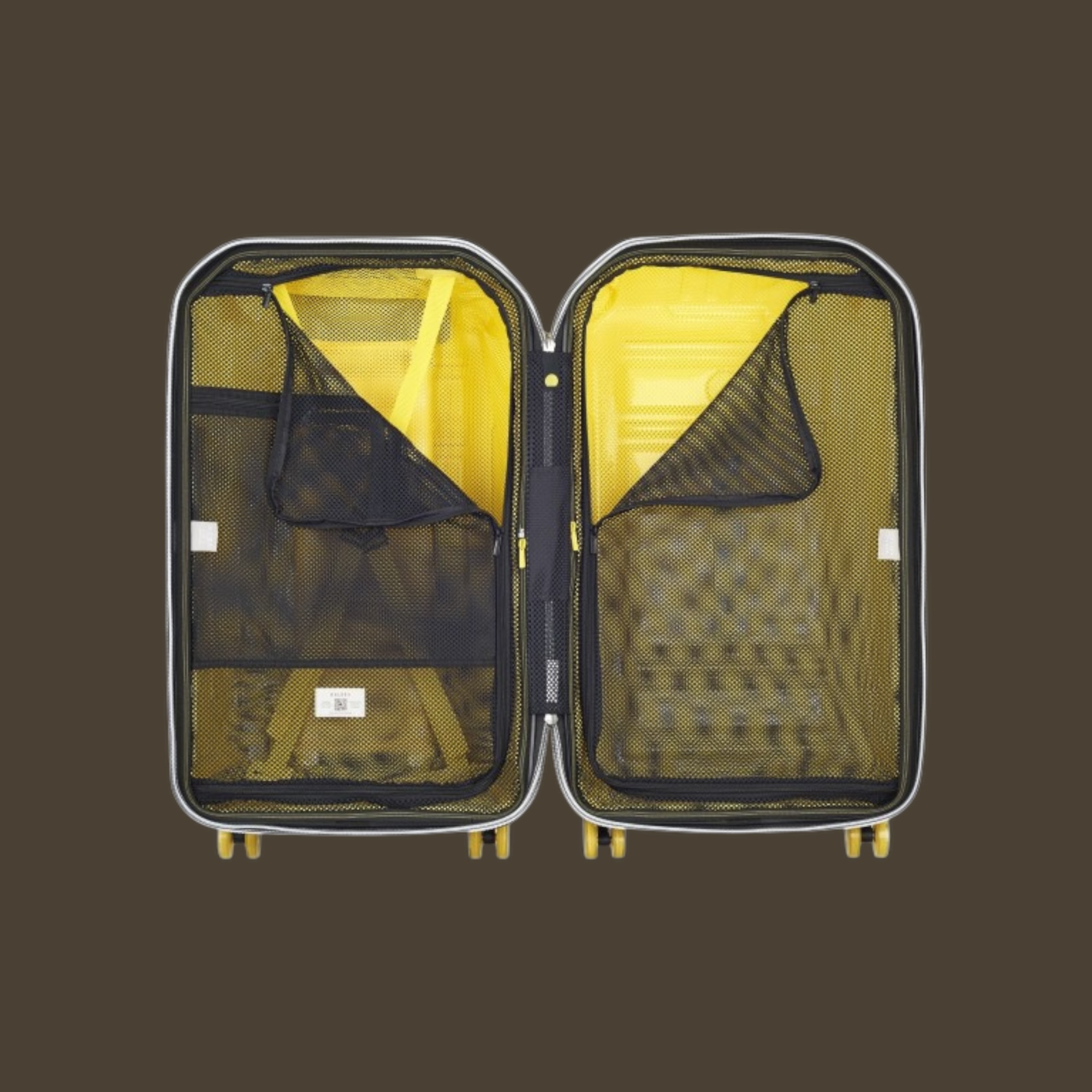 Delsey Rempart Μεγάλη Βαλίτσα 73x41.5x37cm Κίτρινη