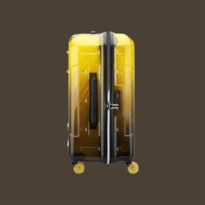 Delsey Rempart Μεγάλη Βαλίτσα 73x41.5x37cm Κίτρινη