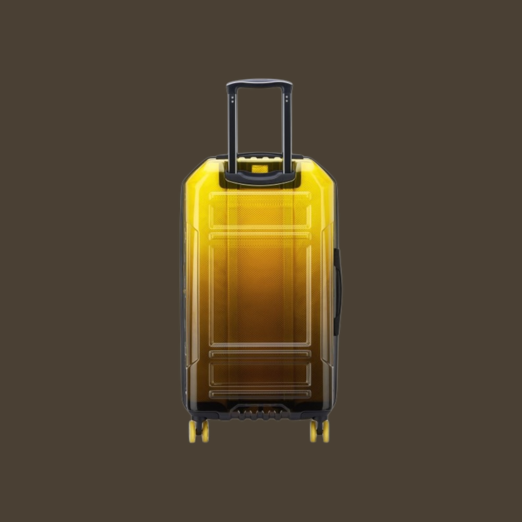 Delsey Rempart Μεγάλη Βαλίτσα 73x41.5x37cm Κίτρινη