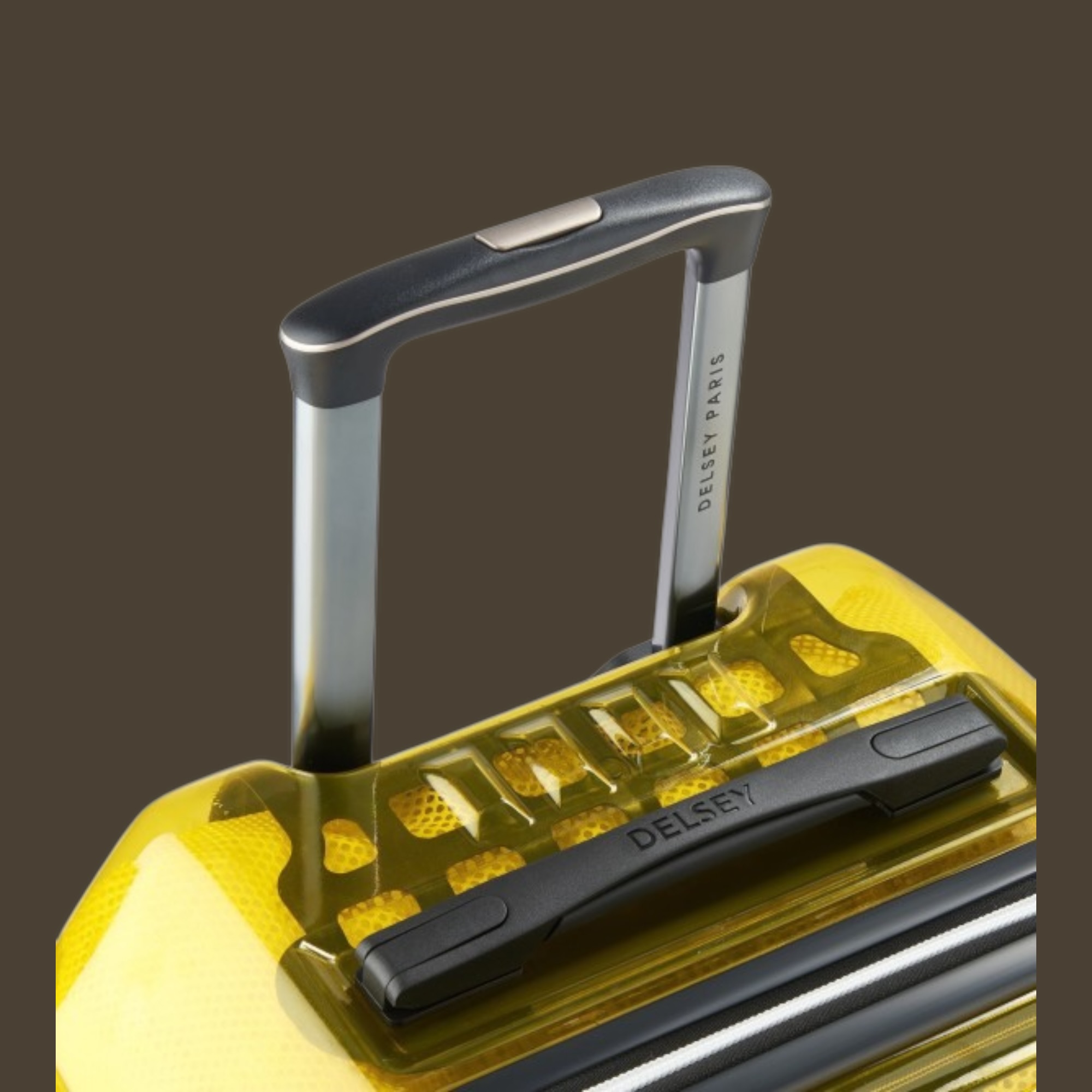 Delsey Rempart Μεγάλη Βαλίτσα 73x41.5x37cm Κίτρινη