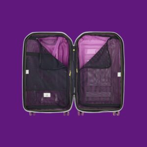 Delsey Rempart Trunk Βαλίτσα 73x41.5x37cm Μωβ