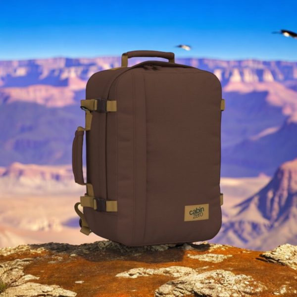 Cabin Zero Σακίδιο πλάτης ταξιδίου 36lt Travel Classic Belgian Chocolate - Image 2