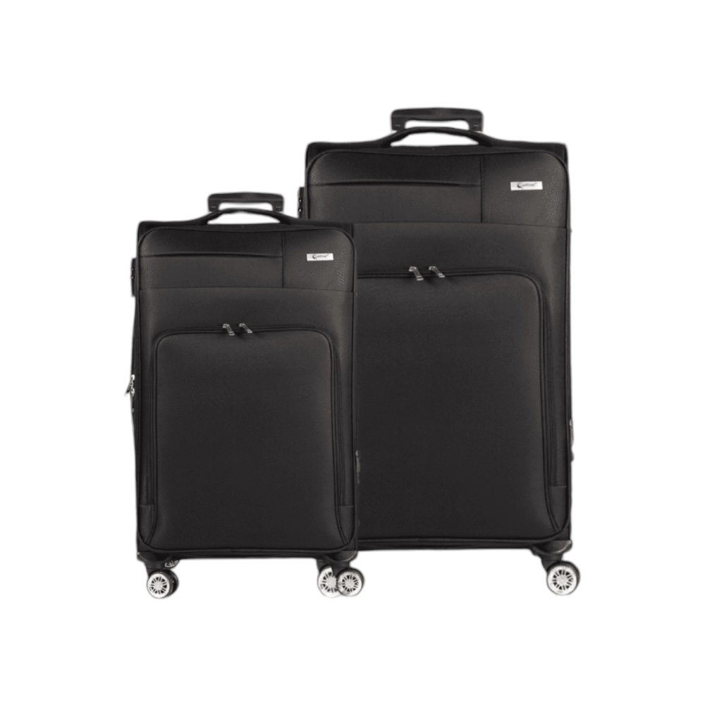 Βαλίτσα trolley Cardinal μικρή μεσαία 3700 50/60cm μαύρη