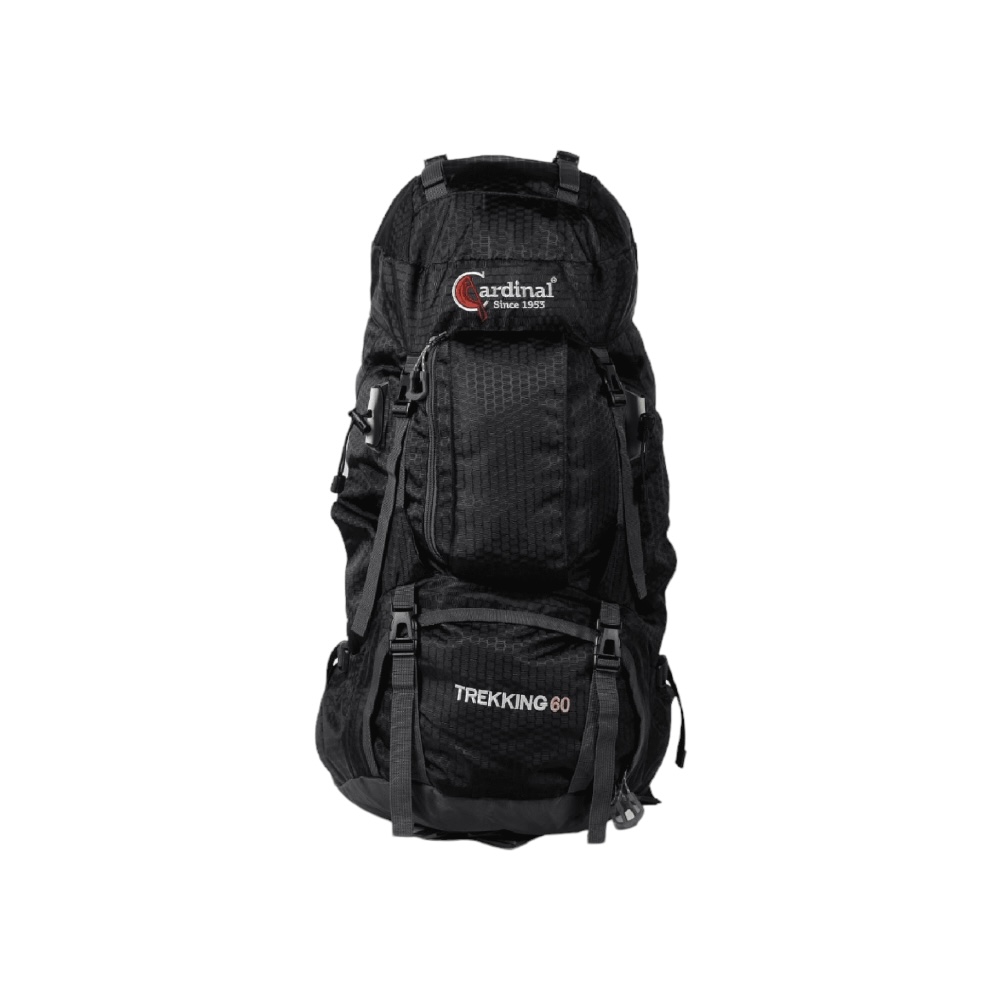 Σακίδιο πεζοπορίας, αδιάβροχο Daypack 60L Camping 1488 μαύρο