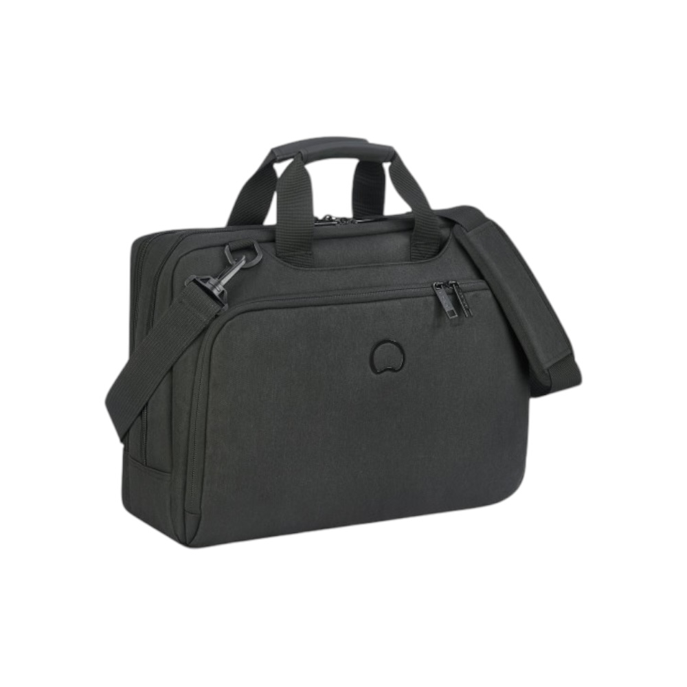 Delsey Χαρτοφύλακας για laptop 15.6" Esplanade Deep Black