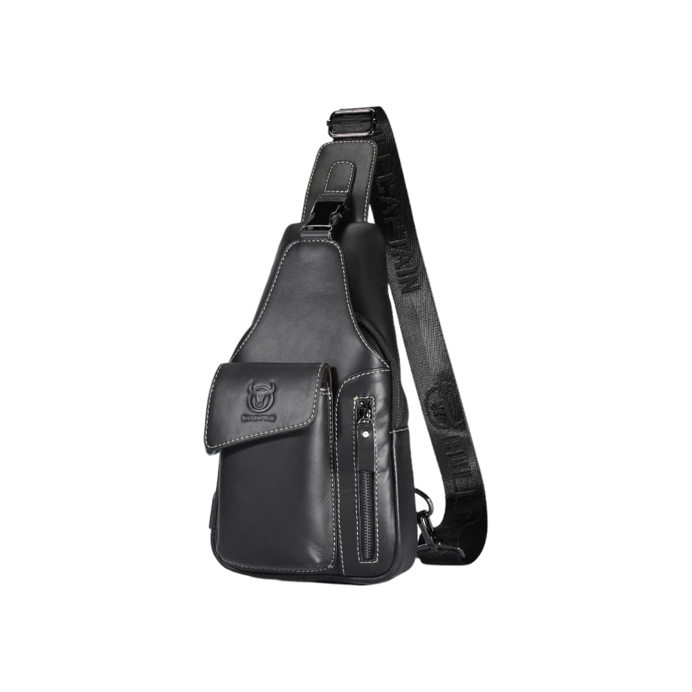 Δερμάτινο τσαντάκι body Bull Captain XB 128 μαύρο