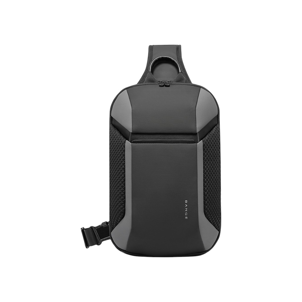 Τσαντάκι ώμου χιαστί crossbody Bange 7721 γκρί