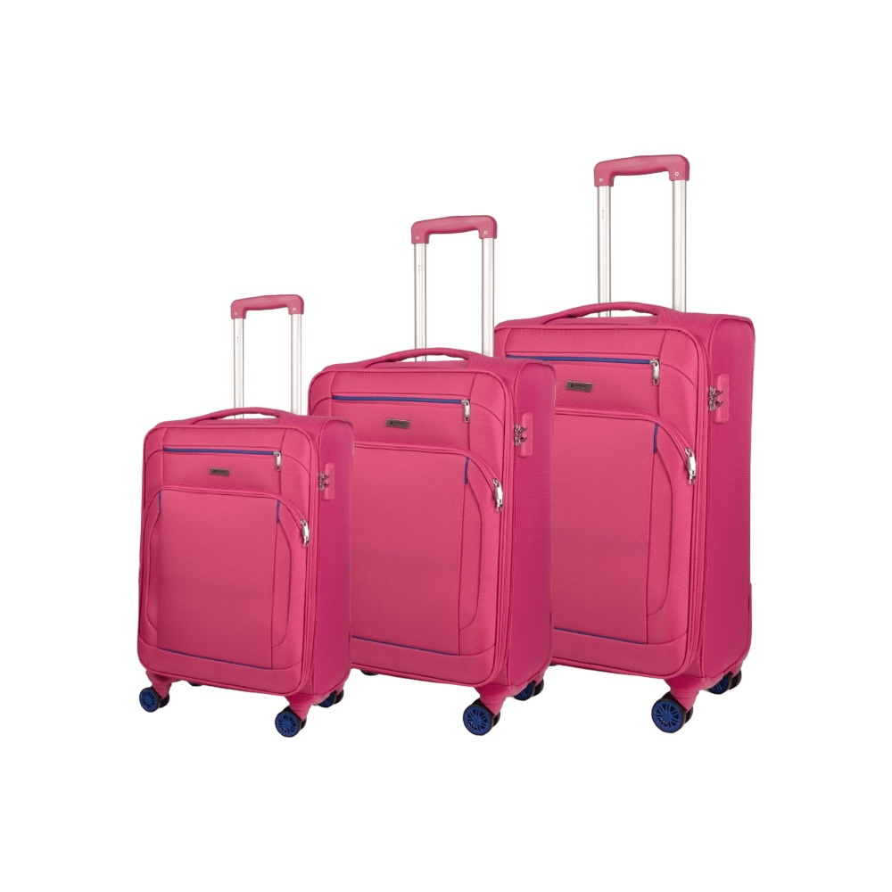 Βαλίτσες trolley.Σετ 3 τεμαχίων Spectra Cardinal 5000 ροζ