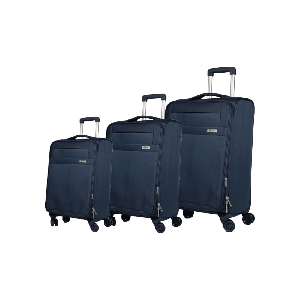 Βαλίτσες trolley.Σετ 3 τεμαχίων Cardinal 3400 σκούρο μπλέ