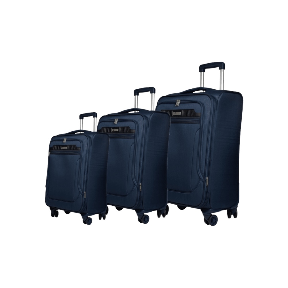 Βαλίτσες trolley.Σετ 3 τεμαχίων Cardinal 3300 σκούρο μπλέ