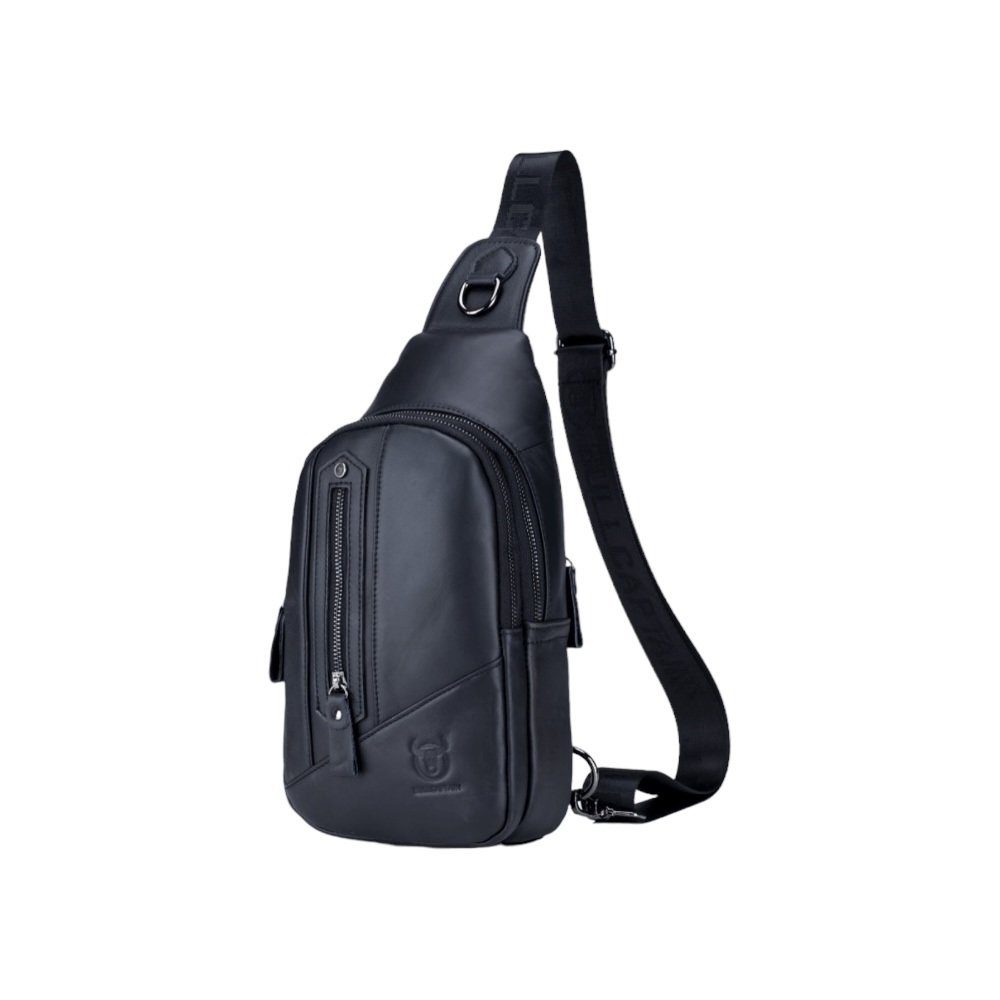 Bull Captain Δερμάτινο τσαντάκι body Bull Captain XB 126 μαύρο