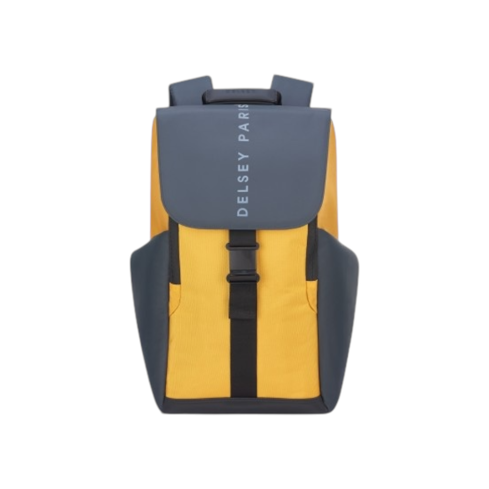 Delsey Σακίδιο πλάτης για laptop 15.6" Securflap Yellow