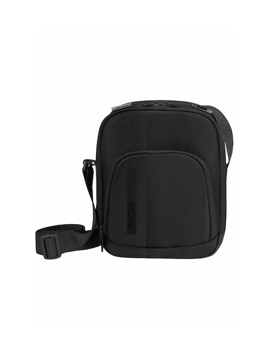 Samsonite Ανδρική Τσάντα Ώμου / Χιαστί σε Μαύρο χρώμα
