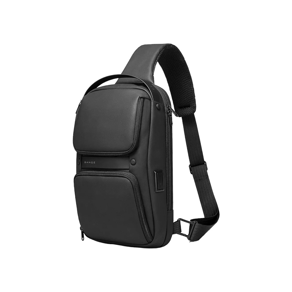 Τσαντάκι ώμου χιαστί crossbody Bange 7258 μαύρο