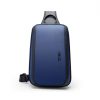 Τσαντάκι ώμου χιαστί crossbody Bange 2811 μπλέ