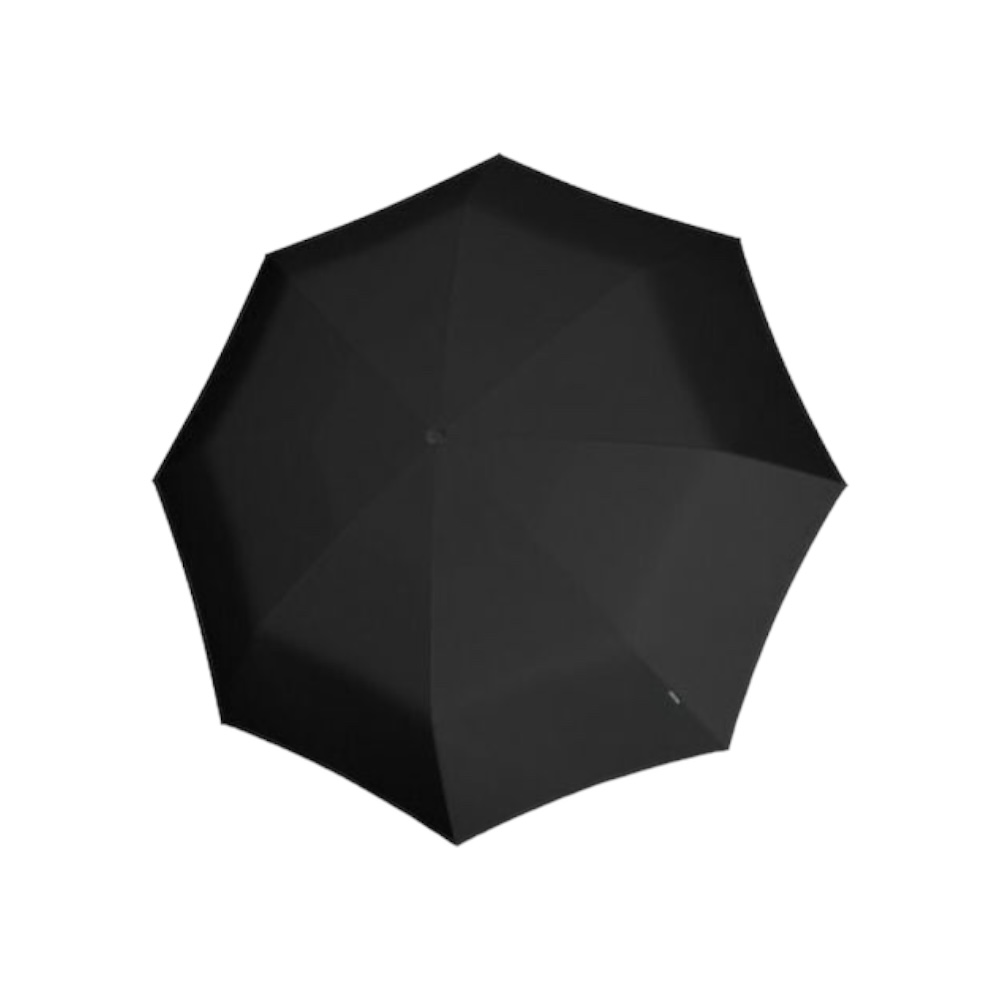 Knirps T.Series Duomatic X-large Αντιανεμική Ομπρέλα Βροχής Σπαστή Μαύρη