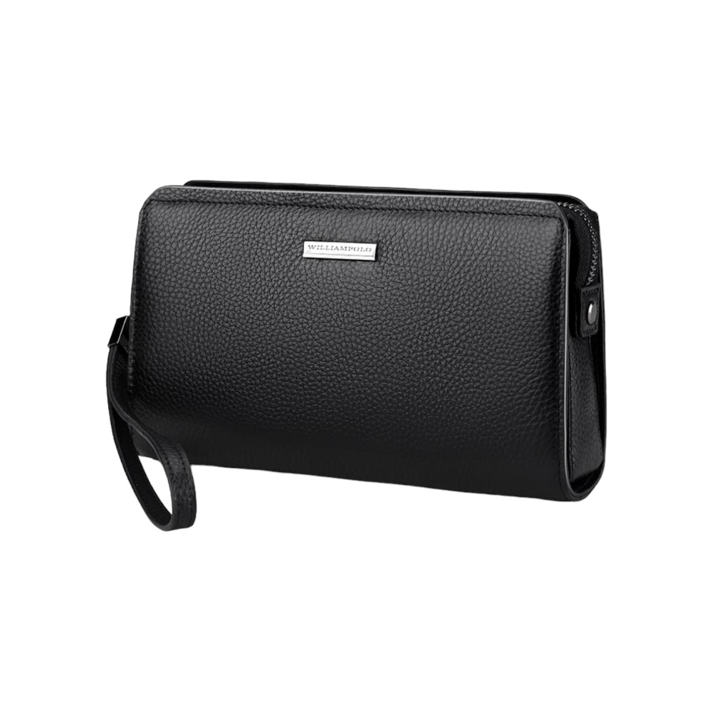 Δερμάτινο Ανδρικό πορτοφόλι William Polo 286 black
