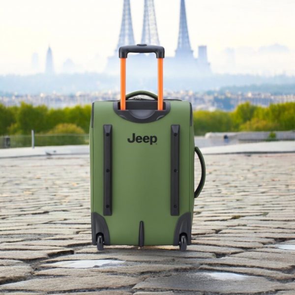 Jeep Σακ βουαγιάζ καμπίνας trolley 55cm Elm Green - Image 3