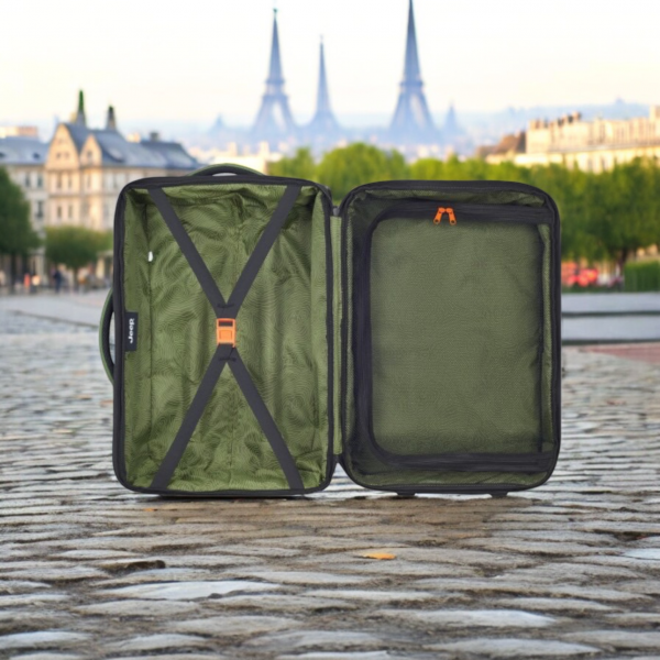 Jeep Σακ βουαγιάζ καμπίνας trolley 55cm Elm Green - Image 6