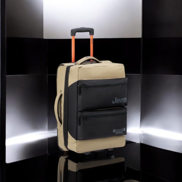 Jeep Σακ βουαγιάζ καμπίνας trolley 55cm Warm Sand - Image 2