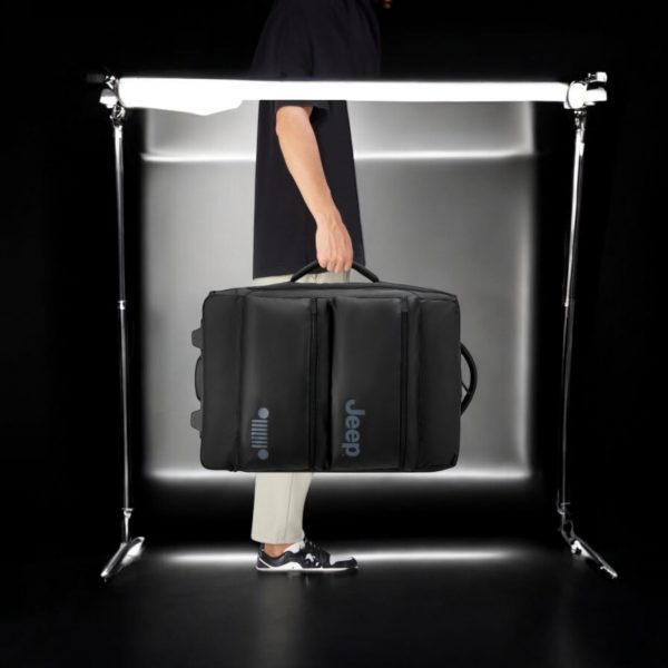 Jeep Σακ βουαγιάζ καμπίνας trolley 55cm Black - Image 4