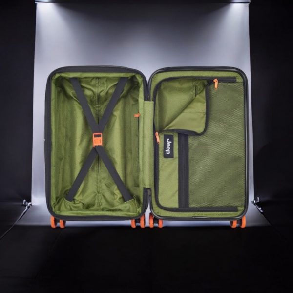 Jeep Βαλίτσα καμπίνας expandable 55cm Warm Sand - Image 6
