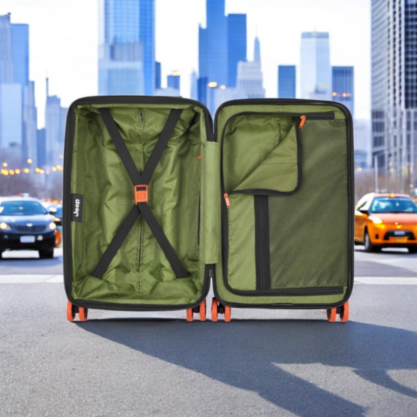 Jeep Βαλίτσα καμπίνας expandable 55cm Black - Image 7