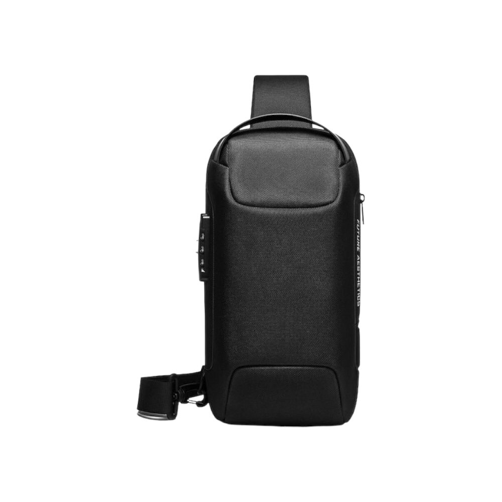 Τσαντάκι ώμου χιαστί crossbody Bange 22085 μαύρο