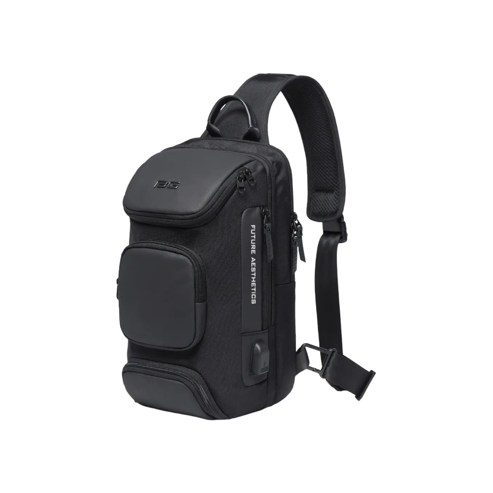 Τσαντάκι crossbody Bange 7086 μαύρο