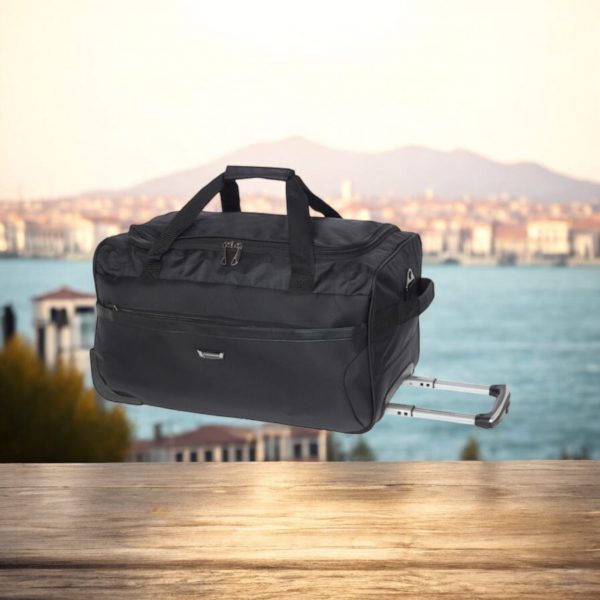 Σακ Βουαγιάζ Diplomat ZC998-70W Μεγάλο με Ρόδες Μαύρο - Image 3