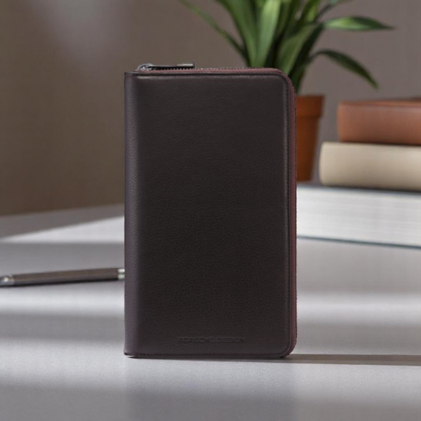 Porsche Design Men's Pouch 12 – Dark Brown - Image 2