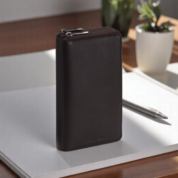 Porsche Design Men's Pouch 12 – Dark Brown - Image 3