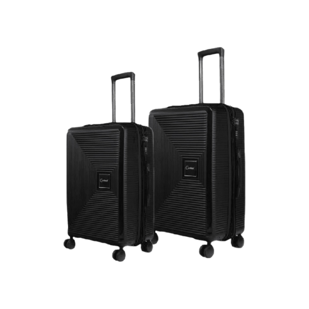 Βαλίτσα trolley Επεκτάσιμη Anniversary Cardinal (PP) μικρή μεσαία 2015 50/60 cm solid black