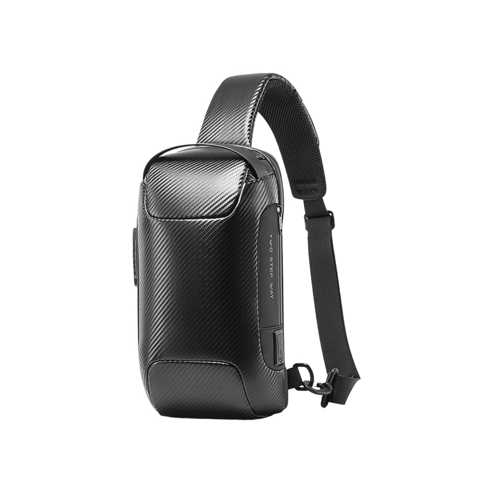 Τσαντάκι ώμου χιαστί crossbody Bange 22085 plus μαύρο