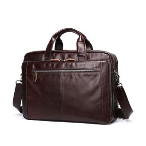 Δερμάτινος χαρτοφύλακας Cardinal 9207 red coffee