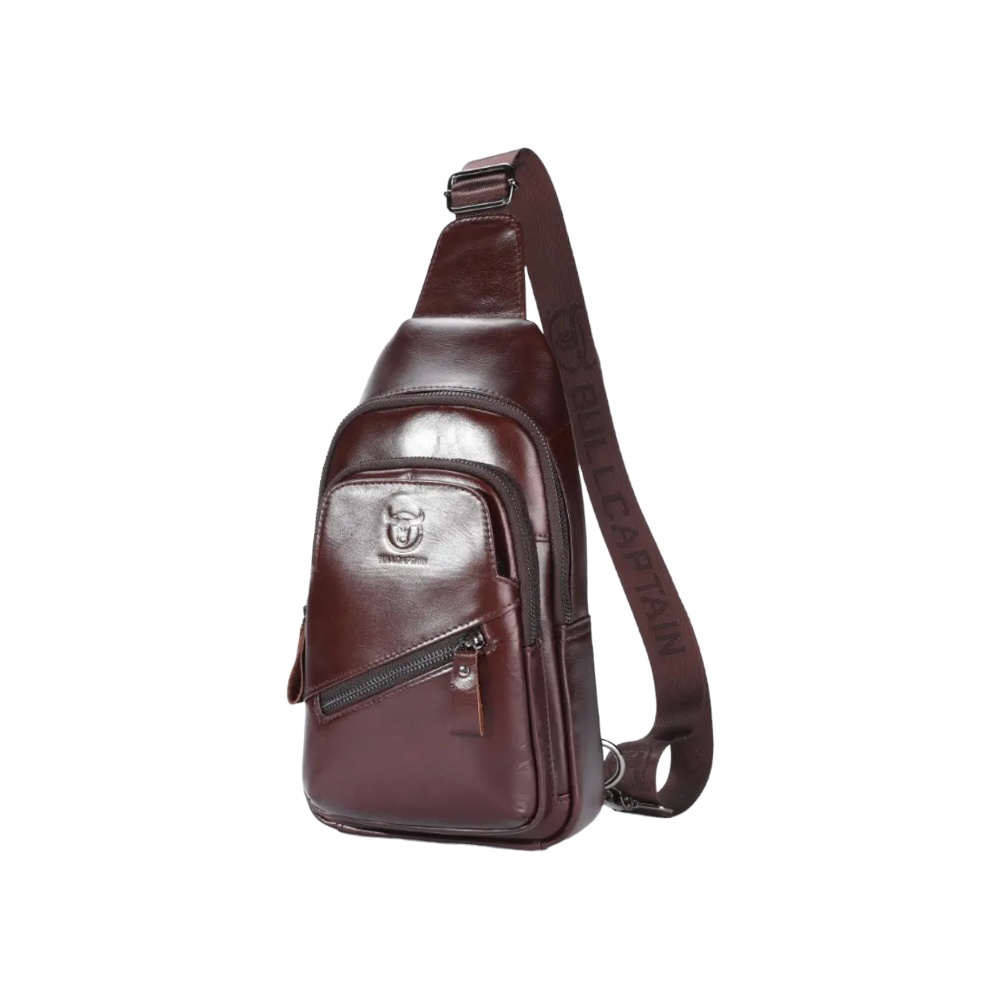 Δερμάτινο τσαντάκι body Bull Captain XB 127 καφέ