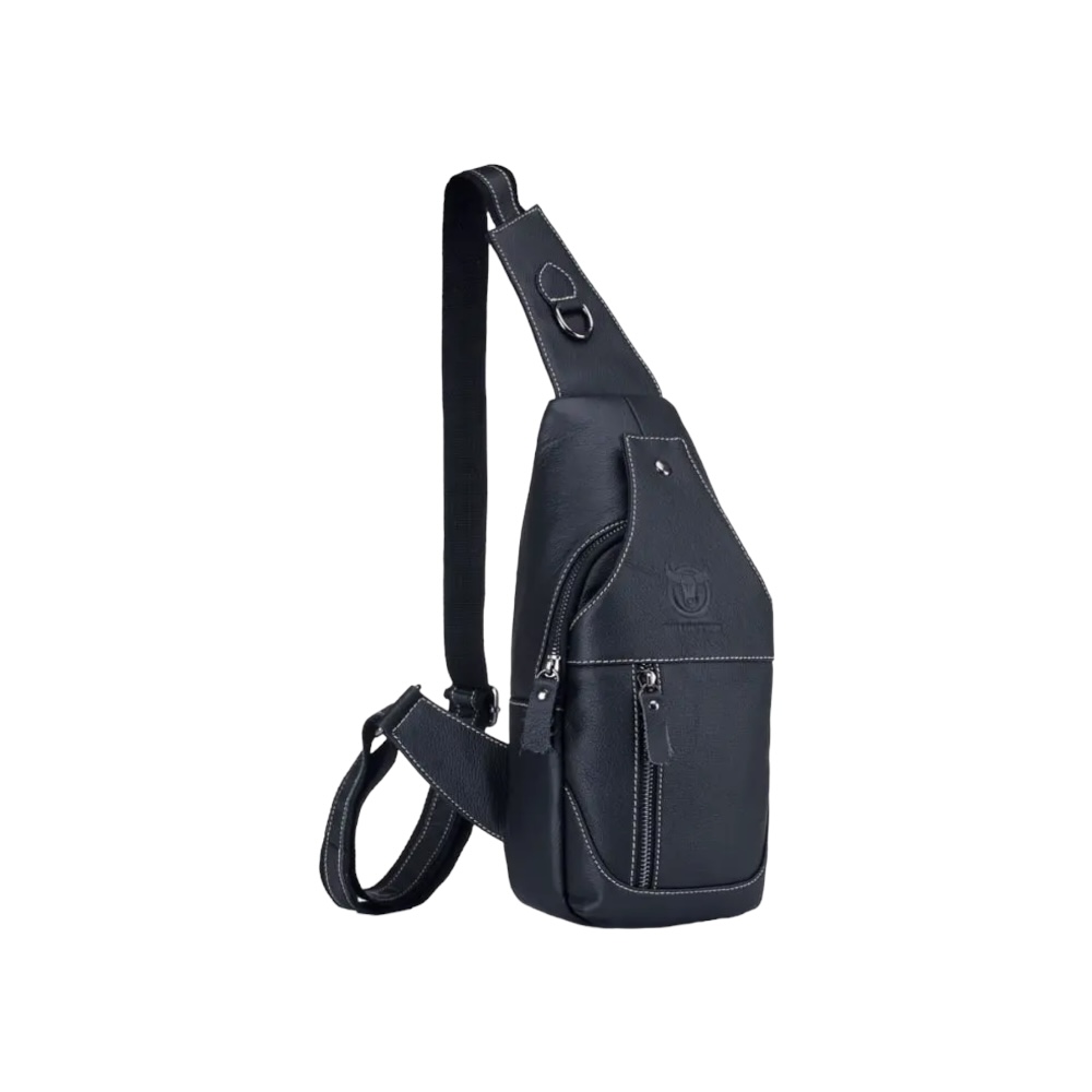 Δερμάτινο τσαντάκι body Bull Captain XB 019 μαύρο