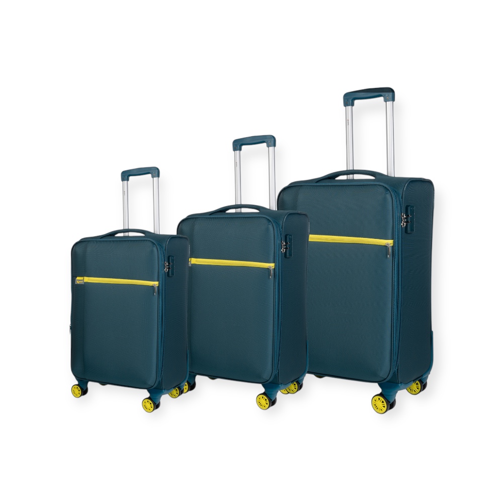Βαλίτσες trolley (σετ 3 τεμαχίων) Oblivion Cardinal 5100 πετρόλ
