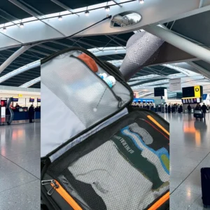 Bange 3055 Επεκτάσιμο Σακίδιο Laptop 17,3” 40L Μαύρο
