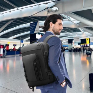 Bange 3055 Επεκτάσιμο Σακίδιο Laptop 17,3” 40L Μαύρο