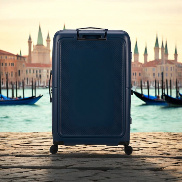 American Tourister Spinner Exp 67/24 Μεσαία Βαλίτσα Ταξιδίου Σκληρή Midnight Blue - Image 4