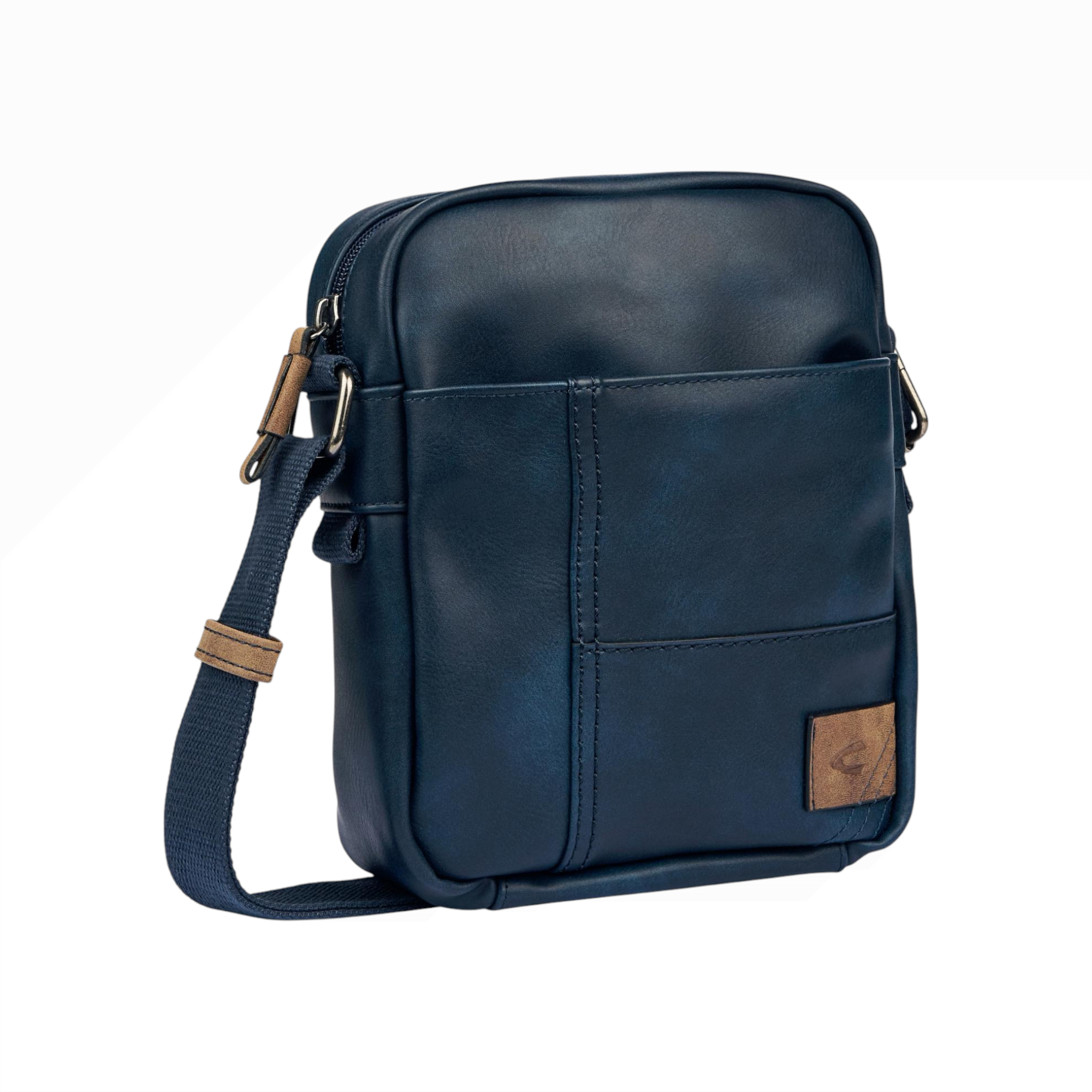 251-601-53 τσάντα ώμου camel active laos μπλέ
