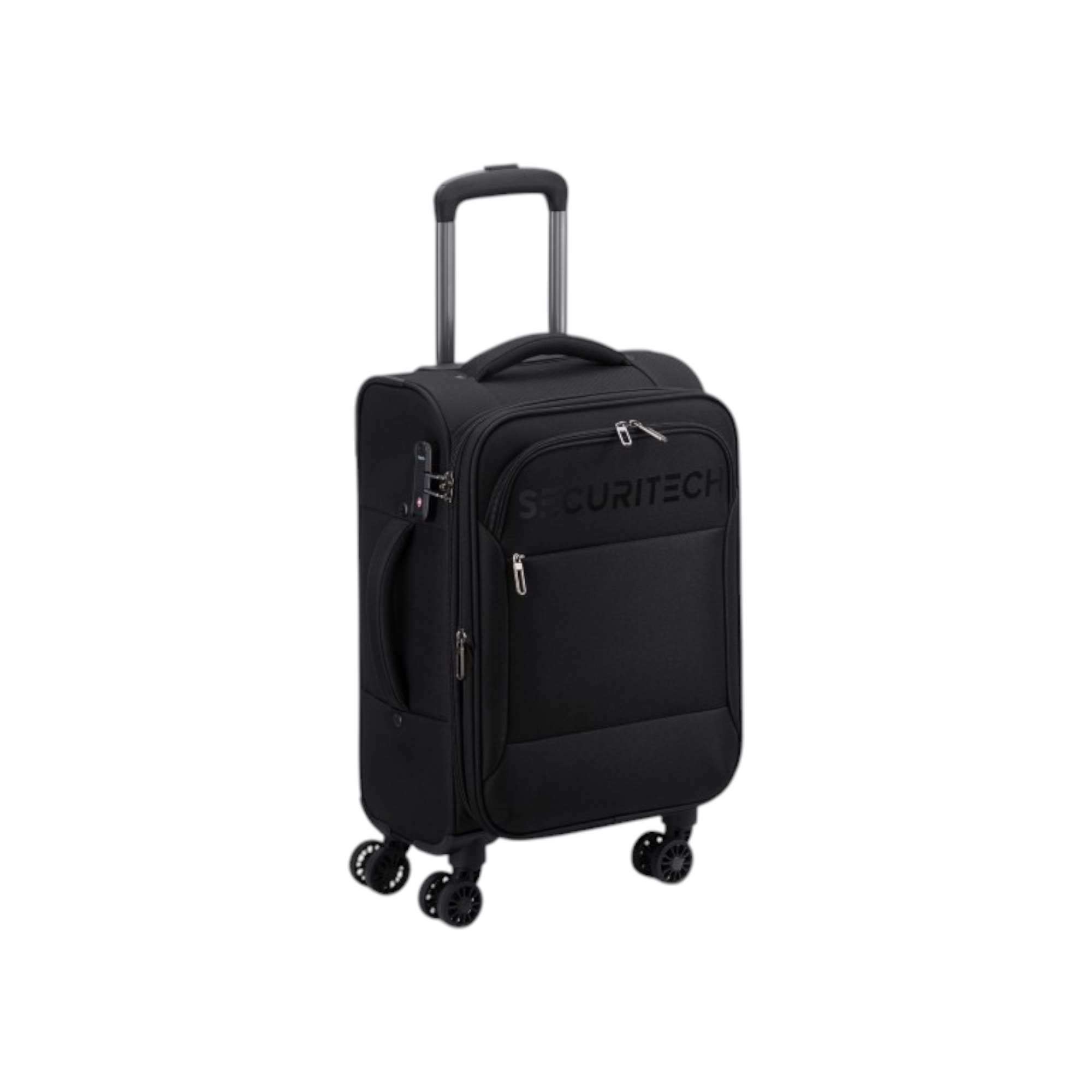 Securitech by Delsey Βαλίτσα καμπίνας expandable 55cm Black