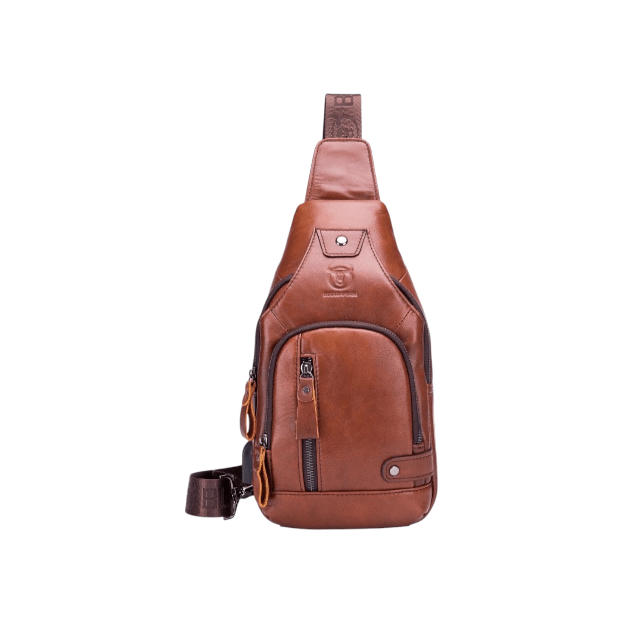 Δερμάτινο τσαντάκι body Bull Captain XB 129 καφέ