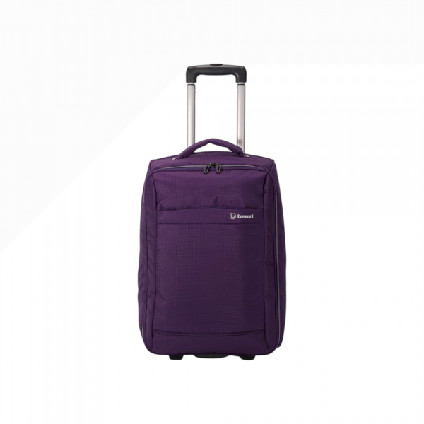 Benzi BZ5565 Βαλίτσα Καμπίνας Μωβ Αναδιπλούμενη 51x35x22cm