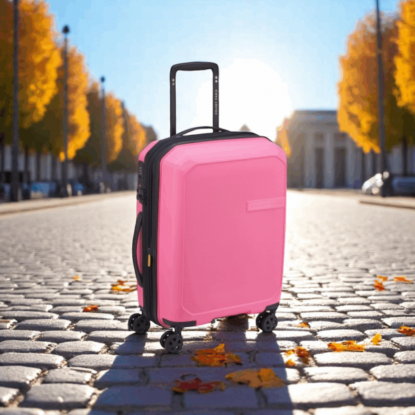 Delsey Anvers Βαλίτσα Καμπίνας Slim 55cm Expandable Ροζ - Image 3
